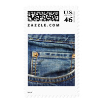 Denim - Blue Jean Pocket postage by dollface766 Denim - Blue Jean Pocket postage