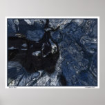Denim Blues Poster