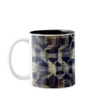 Denim Guitar Abstract Art Mug