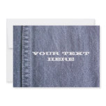 Denim Invitation