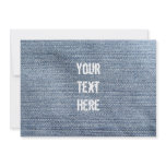 Denim Invitation