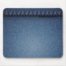 Denim Jeans Mouse Pads