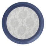 Denim & Lace Country Western Dinner Plates