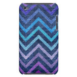 Denim Pastel Chevron iPod Touch Case-Mate Case