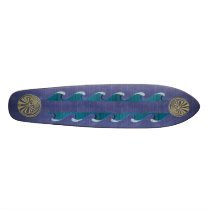 Denim Waves #2 Skateboard by odd_eyed Denim Waves #2 Skateboard