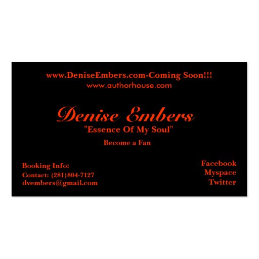 Denise Embers Business Card EOMS 1 (back side)