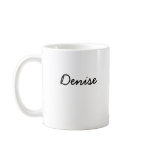 Denise Personalized Crochet Mug