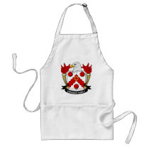Denison Family Crest aprons by coatsofarms Denison Family Crest aprons