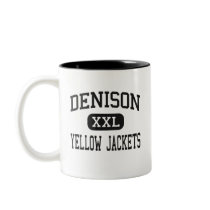 Denison - Yellow Jackets - High - Denison Texas mugs