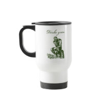 Denke grün - Mit Auguste Rodins Denker mugs