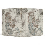 Denmark Atlas Map with 5 inset maps Vinyl Binder