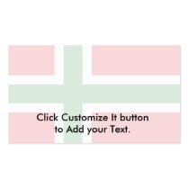 Denmark Bornholm, Denmark flag Business Card Template