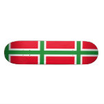 Denmark Bornholm, Denmark flag Custom Skateboard