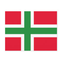 Denmark Bornholm, Denmark flag Post Cards