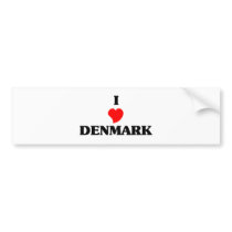 DENMARK bumper stickers
