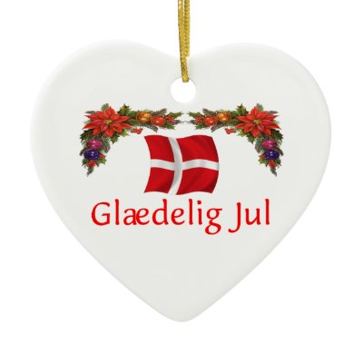 Denmark Christmas Ornament