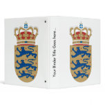 Denmark Coat of Arms detail binders