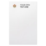 Denmark Coat of Arms Customized Stationery