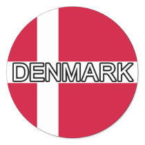 Denmark Euro Sticker by allworldtees Denmark Euro Sticker