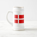 Denmark Flag and Map Mug by FlagAndMap Denmark Flag and Map Mug