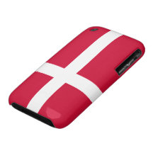 Denmark Flag Case-Mate iPhone 3 Case