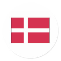 Denmark FLAG International stickers