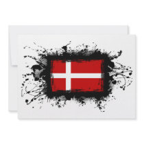 Denmark Flag Custom Announcement
