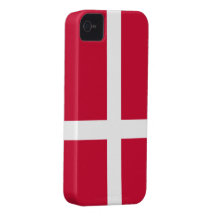 Denmark Flag iPhone 4 Case-Mate Cases