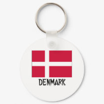 Denmark Flag keychains