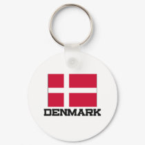 Denmark Flag keychains