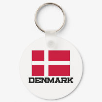Denmark Flag keychains