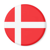 Denmark Flag Magnet