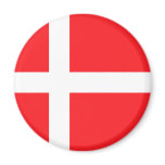 Denmark Flag Magnet
