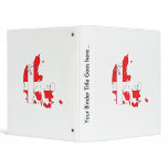 Denmark Flag Map full size binders