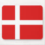 Denmark Flag Mousepad