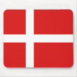 Denmark Flag Mousepad
