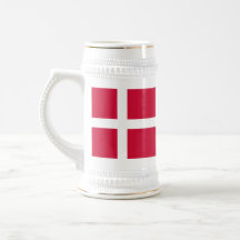 Denmark Flag Mugs