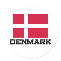 Denmark Flag stickers