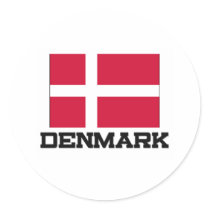 Denmark Flag stickers