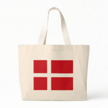 Denmark Flag Tote Bag