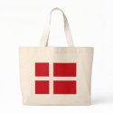 Denmark Flag Tote Bag