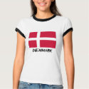 Denmark Flag t-shirts