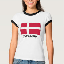 Denmark Flag t-shirts by flagshirt Denmark Flag t-shirts