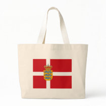 Denmark Flagw COA Tote Bag by FlagTshirts Denmark Flagw COA Tote Bag