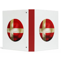 Denmark Football 3 Ring Binders