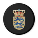 Denmark logo badge coat of arms royal crest refrigerator magnets
