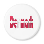 Denmark Refrigerator Magnet