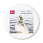 denmark fridge magnet