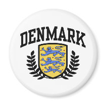 Denmark Fridge Magnet