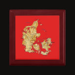 Denmark Map Gift Box gift boxes